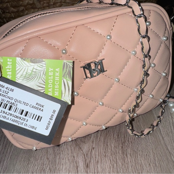 NWT Badgley Mischka Zip Crossbody Purse - Picture 7 of 7